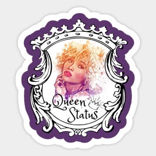 Queen Status Sticker